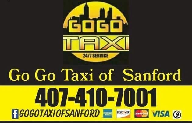 Go Go Taxi fleet ready for dispatch in Sanford FL